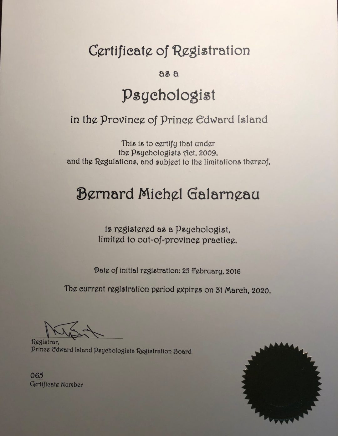 About Adapt Centre Dieppe, Moncton, Riverview Bernard Garleneau